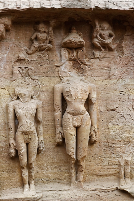 Gwalior-Statues jaïnes-005